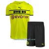 Conjunto (Camiseta+Pantalón Corto) BVB Borussia Dortmund Tercera Equipación 2021/22 - Niño